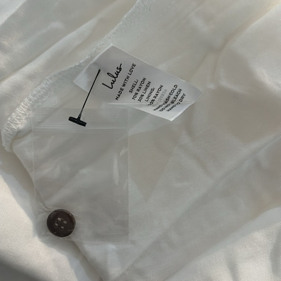 NWT Lulus Blissful Simplicity White Midi Dress - Picture 13 of 13